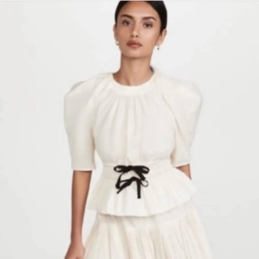 Ulla Johnson Cream Denisa Top in Size 4